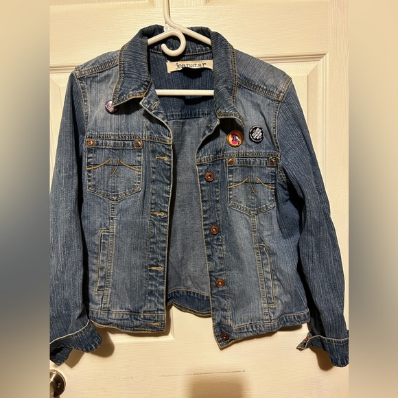 Jean Star Vintage with Vintage Pins - Picture 1 of 5